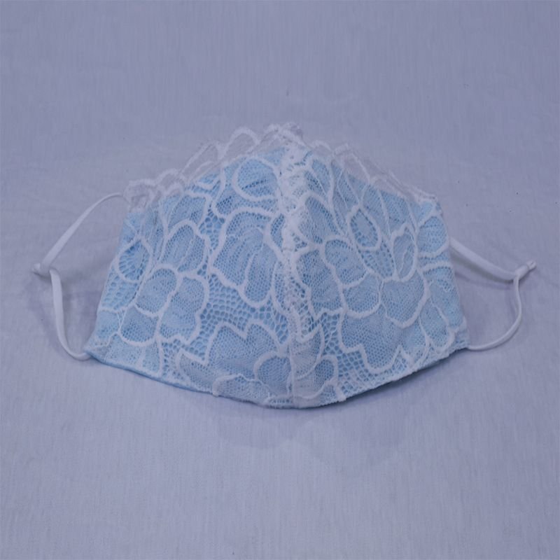 Women Fashion Lace Design Washable Dustproof Sunscreen Mask