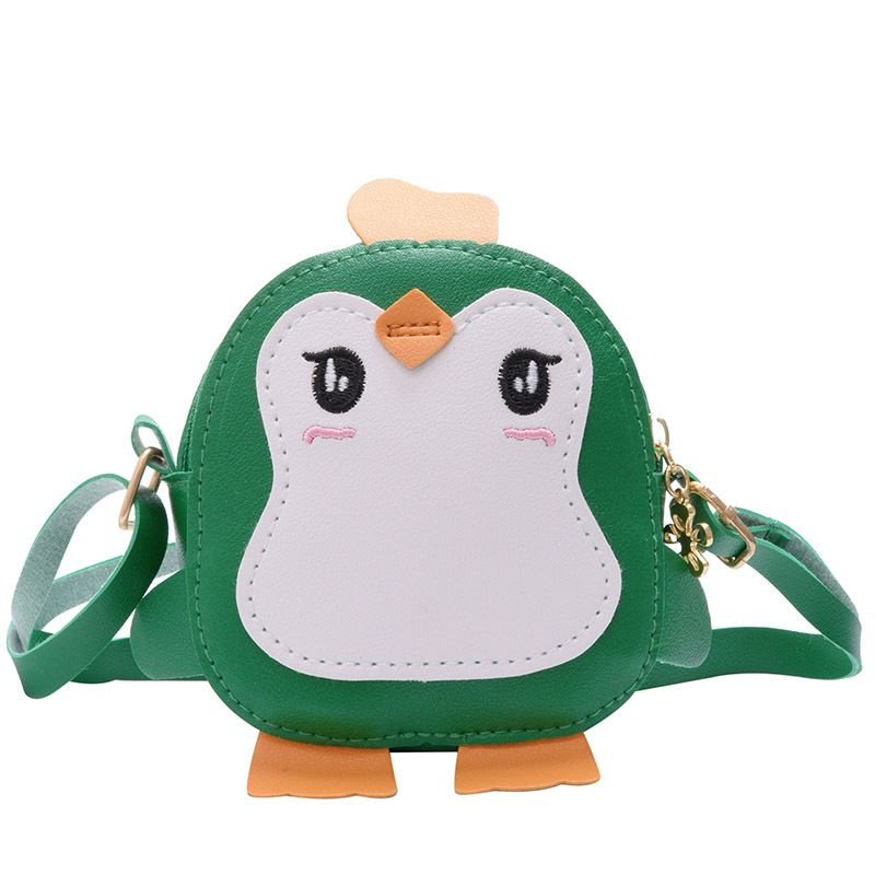 Kids Unisex Casual Cute Cartoon Penguin Mini Crossbody Bag