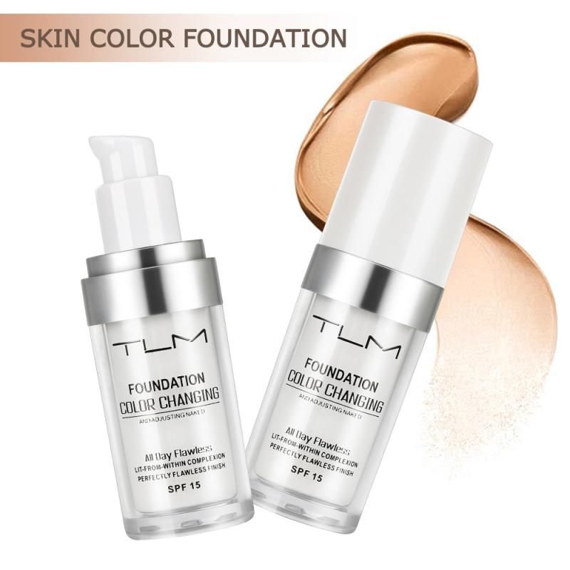 TLM Liquid Foundation Soft Matte Long Lasting Hydrating Makeup Base