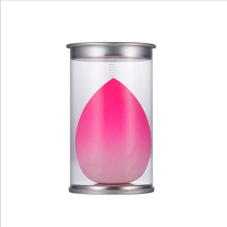 Gradient Color Drop Water Shape Non-Latex Puff Makeup Tool