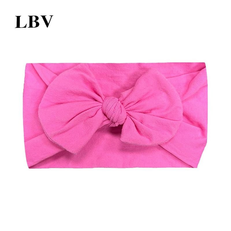 Baby Cute Solid Color Bow Hair Band