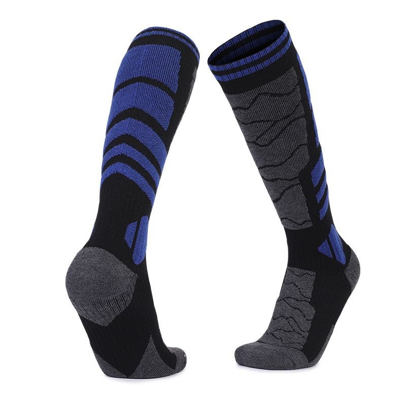 Outdoor Men Sports Thickened Warm Sweat-Absorbing Long Ski Socks