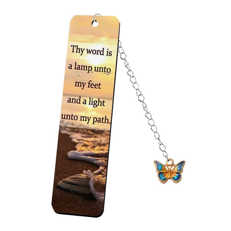 Creative Inspirational Stainless Steel Bookmark