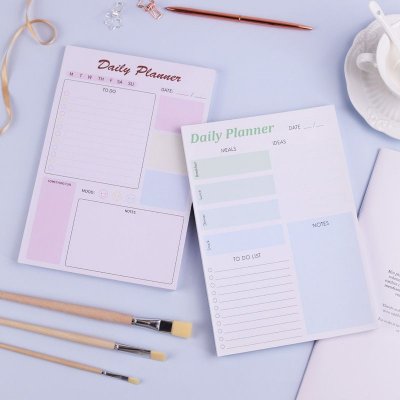 Notes Daily Plans Student Stationery Notebook Planner