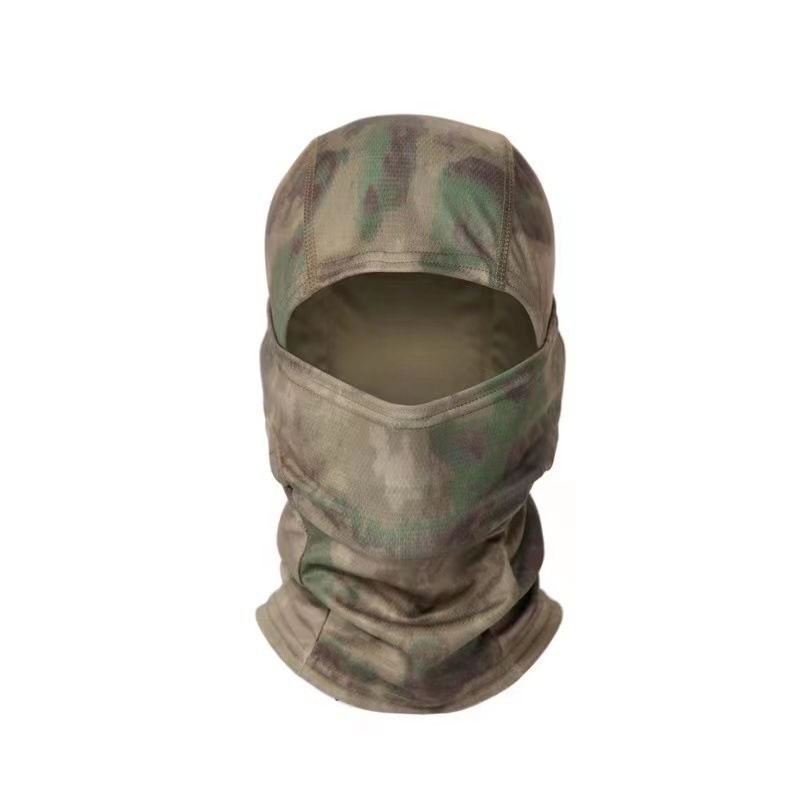 Outdoor Riding Velvet Warm Camouflage Ski Mask