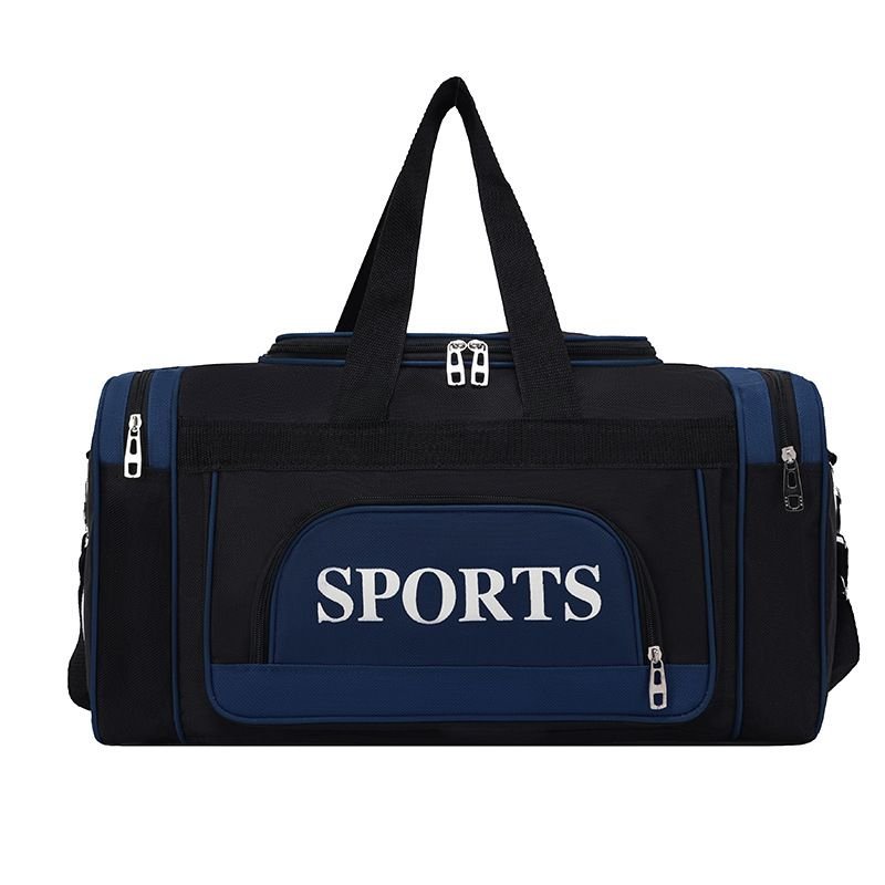 Men Leisure Sports Alphabet Large Capacity Oxford Duffle Bag