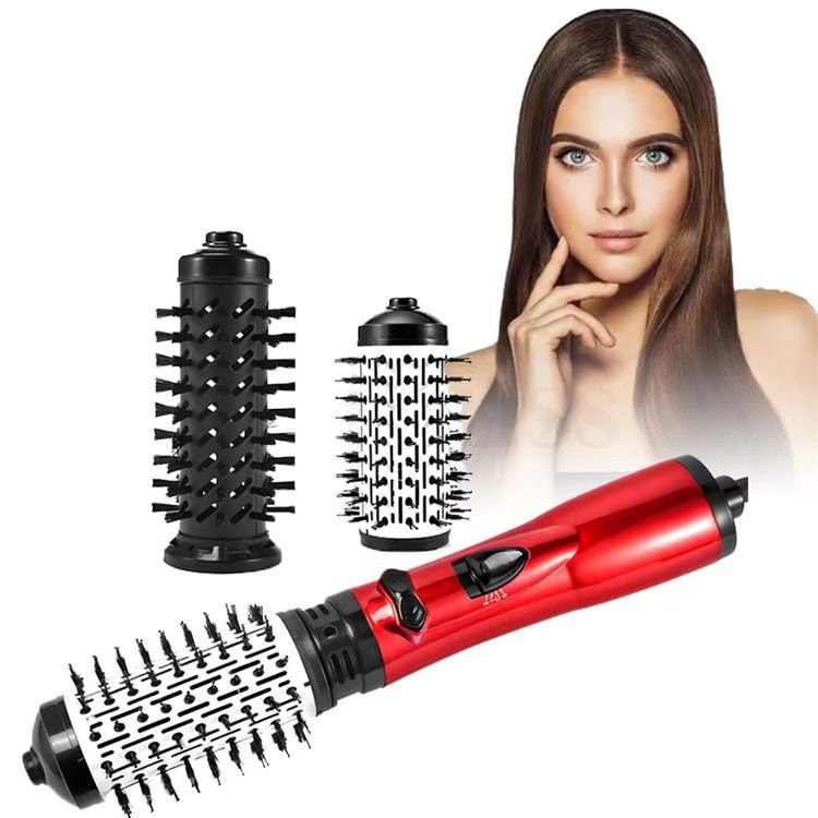 Three-In-One Cold Air Hot Air Comb Hair Dryer Multifunctional Electric Hair Straightener Automatic Curling Iron Hairdresser Appliance