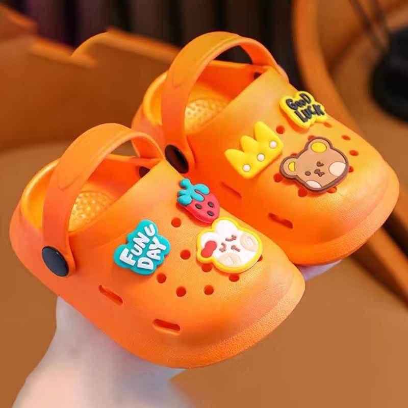 Kids Unisex Fashion Casual Cute Cartoon Thick-Soled Sandals