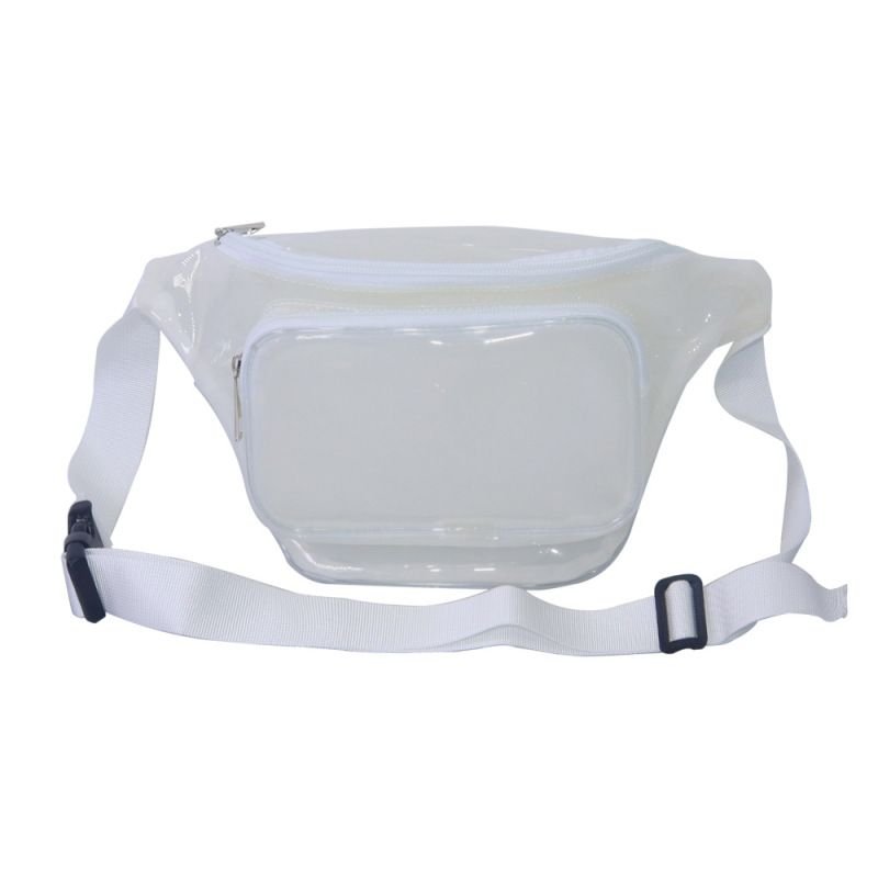 Women Fashion Candy Transparent Clear PVC Ladies Chest Bag