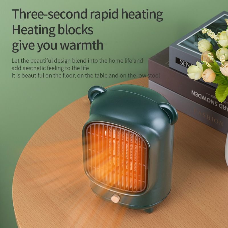 Electric Winter Heater Desktop Mini Small Ptc Heating Fast Hot Desktop Heating Silent Electric Heater