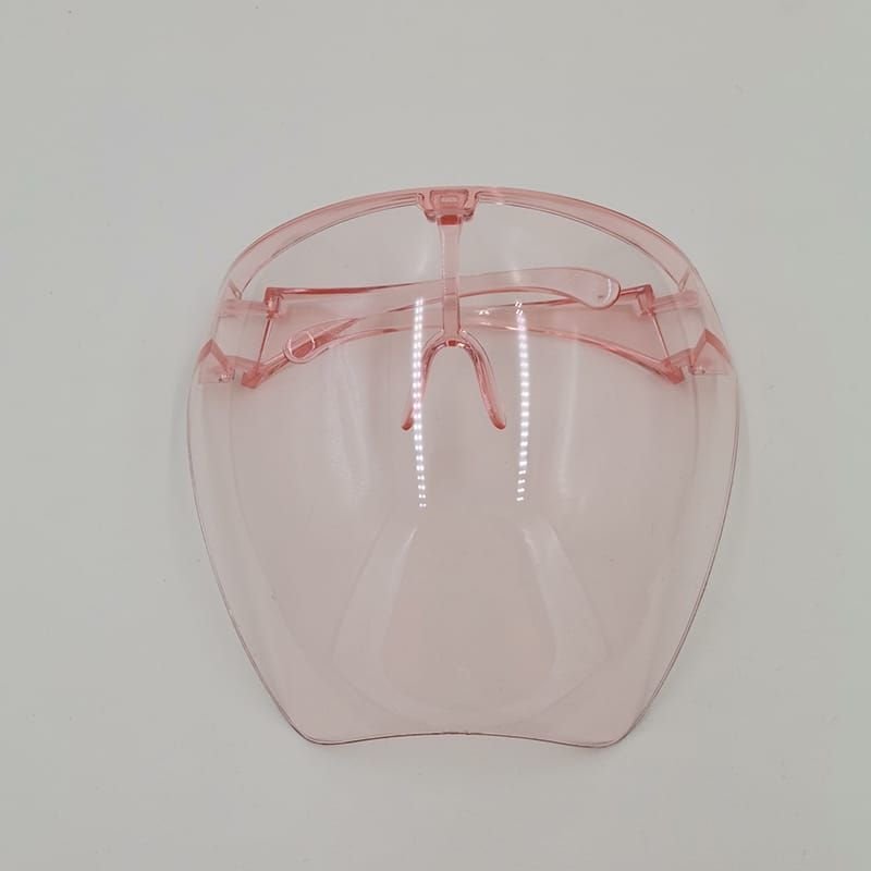 Adult Transparent Colored Face Shield Mask