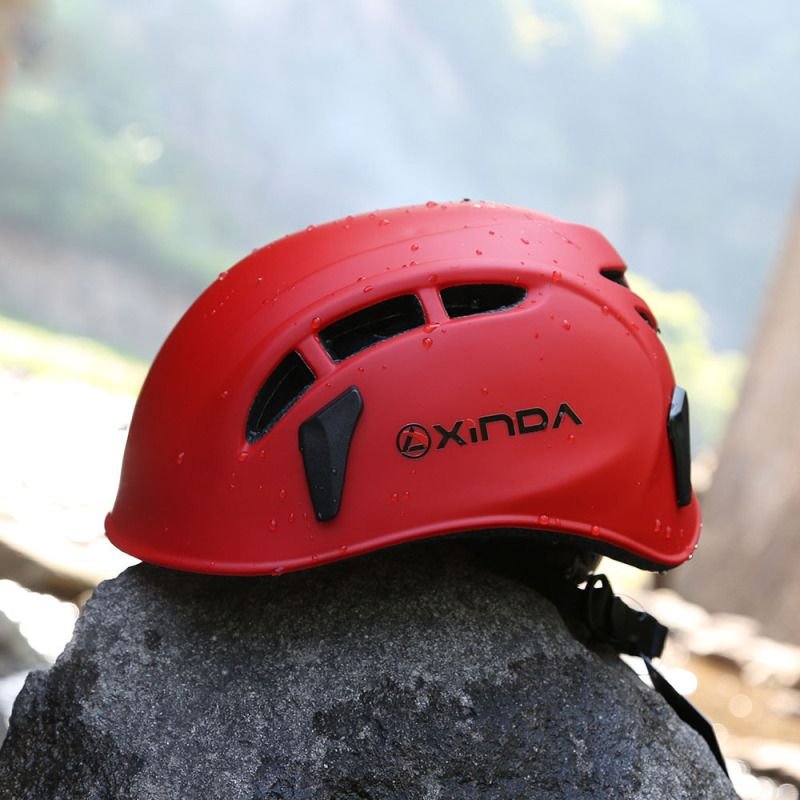 Outdoor Rachometer Climbing Rescue Mountaineering Safety Helmet