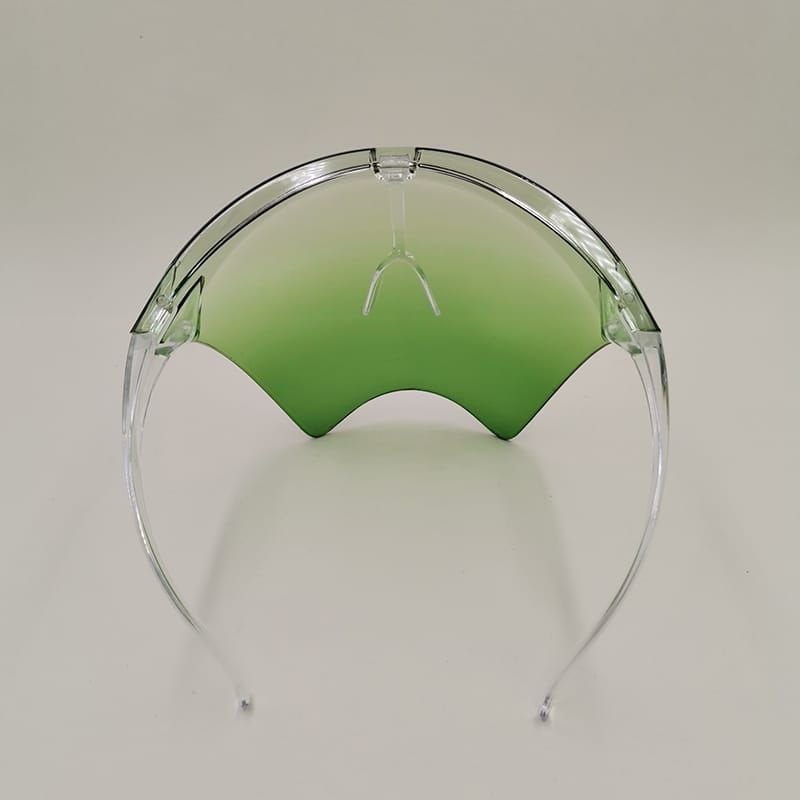 Adult Transparent Colored Face Shield Mask