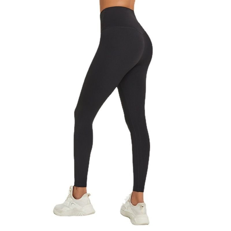 Women Fashion Yoga Solid Color Sports Leggings