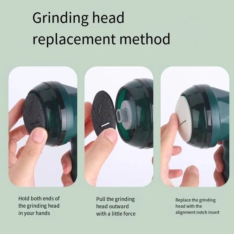 Simple Household Exfoliating Electric Foot Grinder